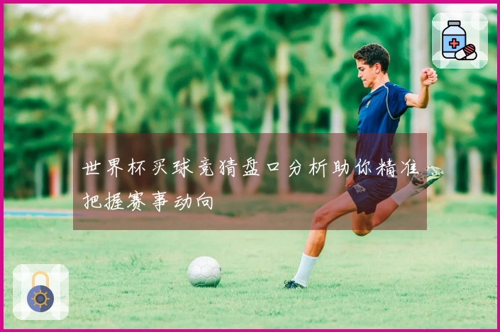 世界杯买球竞猜盘口分析助你精准把握赛事动向